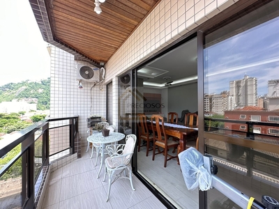 Apartamento em Campo Grande, Santos/SP de 120m² 3 quartos à venda por R$ 919.000,00