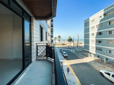 Apartamento em Cidade Ocian, Praia Grande/SP de 143m² 3 quartos à venda por R$ 639.000,00