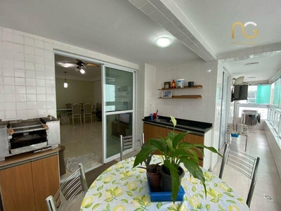 Apartamento em Cidade Ocian, Praia Grande/SP de 87m² 3 quartos à venda por R$ 419.000,00