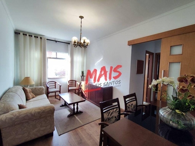 Apartamento em Embaré, Santos/SP de 90m² 2 quartos à venda por R$ 439.000,00 ou para locação R$ 3.000,00/mes