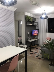 Apartamento em Loteamento Villa Branca, Jacareí/SP de 47m² 2 quartos à venda por R$ 191.000,00