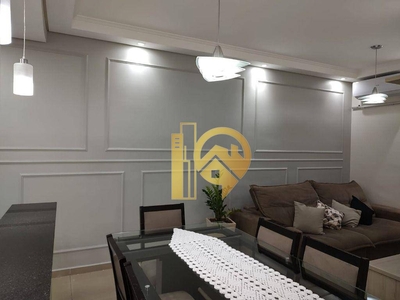 Apartamento em Loteamento Villa Branca, Jacareí/SP de 80m² 3 quartos à venda por R$ 489.000,00