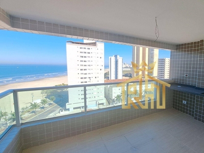 Apartamento em Vila Mirim, Praia Grande/SP de 70m² 2 quartos à venda por R$ 509.000,00