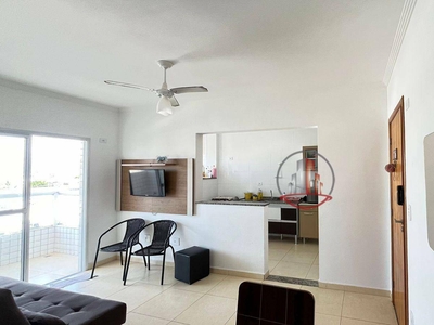 Apartamento em Vila Tupi, Praia Grande/SP de 52m² 1 quartos à venda por R$ 279.000,00