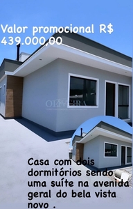 Casa em Praia João Rosa, Biguaçu/SC de 64m² 2 quartos à venda por R$ 438.000,00