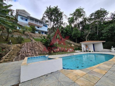 Casa em Sertão do Perequê Mirim, Ubatuba/SP de 350m² 6 quartos à venda por R$ 4.558.000,00