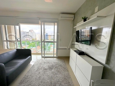 Flat em Brooklin Paulista, São Paulo/SP de 42m² 1 quartos para locação R$ 3.800,00/mes