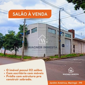 Galpão em Jardim América, Maringá/PR de 332m² à venda por R$ 949.000,00