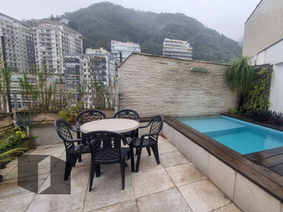 Penthouse em Lagoa, Rio de Janeiro/RJ de 192m² 2 quartos à venda por R$ 2.649.000,00