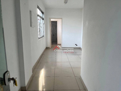 Sala em Encruzilhada, Santos/SP de 60m² para locação R$ 2.850,00/mes