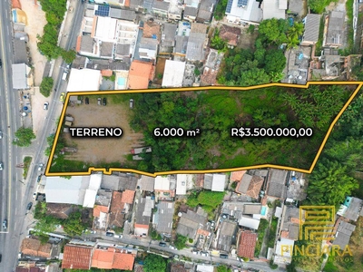 Terreno em Barro Vermelho, São Gonçalo/RJ de 0m² à venda por R$ 3.498.000,00