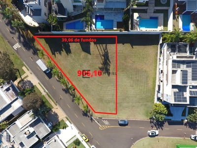 Terreno em Vivendas do Arvoredo, Londrina/PR de 906m² à venda por R$ 3.028.000,00