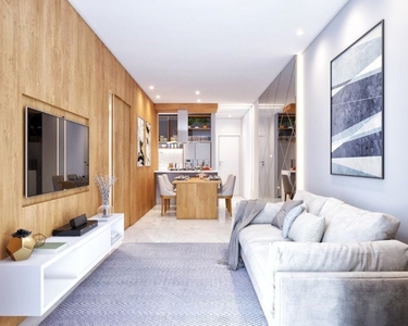Apartamento com 2 dormitórios à venda, 74 m² por R$ 539.000,00 - Canto do Forte - Praia Gr