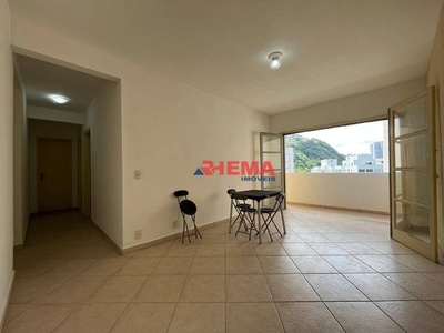 Apartamento com 2 dormitórios à venda, 83 m² por R$ 510.000,00 - José Menino - Santos/SP