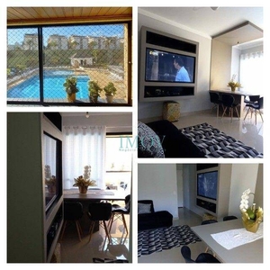 Apartamento com 3 dormitórios à venda, 62 m² por R$ 372.000,00 - Jardim América - São José