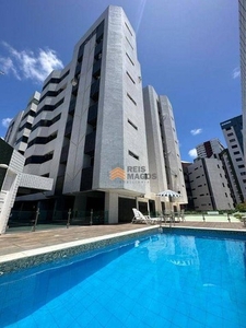 Apartamento com 3 dormitórios para alugar, 136 m² por R$ 2.500,00/mês - Barro Vermelho - N