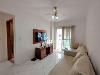 Apartamento com 3 dormitórios para alugar, 93 m² por R$ 4.400,02/mês - Vila Guilhermina - Praia Grande/SP