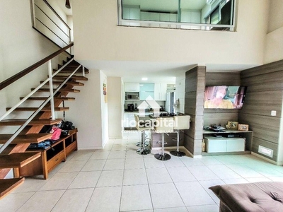 Apartamento Duplex com 1 quarto à venda, 72 m² por R$ 650.000 - Barra da Tijuca - Rio de J