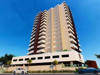 Apartamento em Obras 30mil Entrada 2Dorms.c/Suíte 61m² | CAIÇARA - PRAIA GRANDE - SP