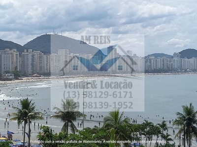 Apartamento frente ao mar terraço gourmet