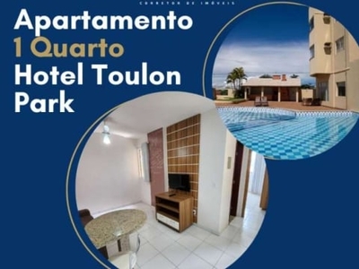 Apartamento para venda em caldas novas, jardim dos turistas, 1 dormitório, 1 banheiro, 1 vaga