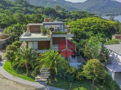 Casa à venda, 750 m² por r$ 11.900.000,00 - lagoa da conceição - florianópolis/sc