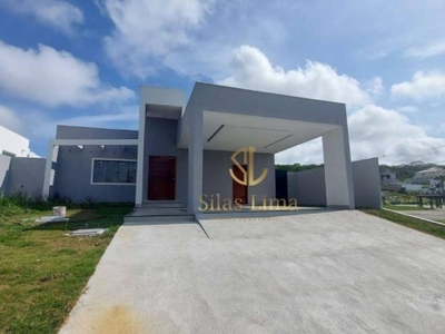 Casa com 3 dormitórios à venda, 184 m² por r$ 799.000,00 - viverde 1 - rio das ostras/rj