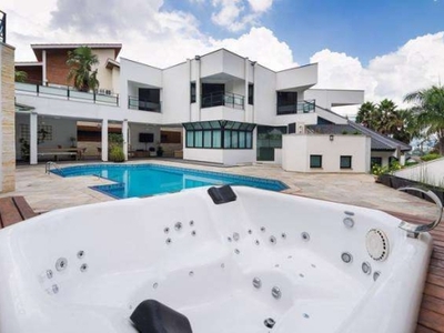 Casa com 4 suítes, 800 m² - venda por R$ 5.900.000 ou aluguel por R$ 38.430/mês - Alphaville 10 - Santana de Parnaíba/SP