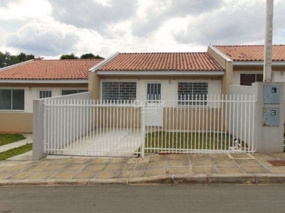 Casa em condomínio fechado com 2 quartos à venda na amazilio lavall, 380, jardim florestal, campo largo por r$ 175.000