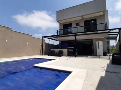 Casa em condomínio fechado com 3 quartos à venda na Alameda Canto dos pássaros, 526, Jardim Caiapia, Cotia, 357 m2 por R$ 1.550.000