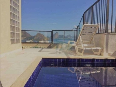 Cobertura com 5 dormitórios à venda, 341 m² por r$ 3.800.000,00 - icaraí - niterói/rj