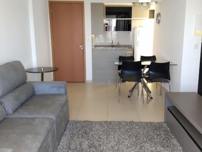 Excelente apartamento mobiliado ed. new wave.