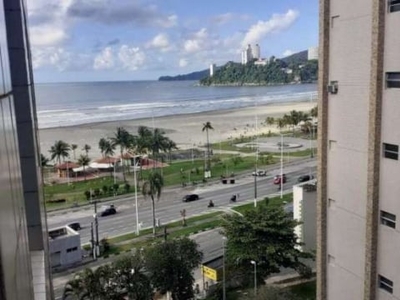 Flat com 1 quarto à venda no Itararé, São Vicente , 43 m2 por R$ 255.000