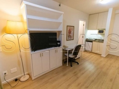 Flat para locação no The Capital, contendo 36m², 1 dormitório e 1 vaga de garagem.