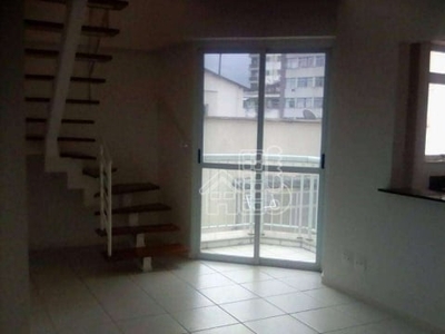 Loft com 1 dormitório à venda, 56 m² por r$ 410.000,01 - icaraí - niterói/rj