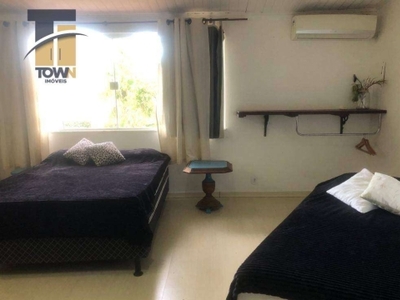 Loft com 1 dormitório para alugar, 55 m² por r$ 2.000,00/mês - itaipu - niterói/rj