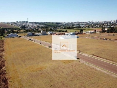 Lote/terreno, loteamento tropical ii, cascavel -pr.