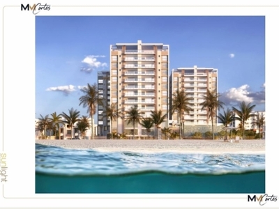 [pré-lançamento] apartamentos à beira-mar de 88m² a 119m² e cobertura de 178m² a 241m² - sunlight residence, caraguatatuba