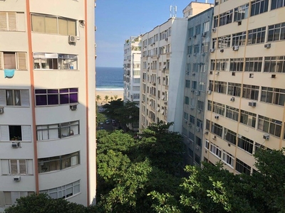 Vendo apto de 3 quartos com vista mar no Leme - Rio de Janeiro - RJ