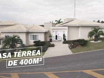 Village com 4 dormitórios à venda, 400 m² por r$ 2.550.000,00 - condomínio village ipanema - araçoiaba da serra/sp