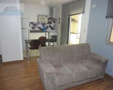Apartamento com 1 dormitório, 38 m² - venda por R$ 349.000,00 ou aluguel por R$ 2.255,00/m