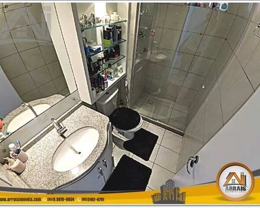 Apartamento com 2 dormitórios à venda, 58 m² por R$ 279.000,00 - Vila União - Fortaleza/CE