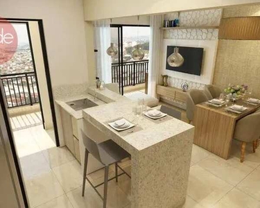 Apartamento com 2 dormitórios à venda, 58 m² por R$ 360.000,00 - Ribeirânia - Ribeirão Pre