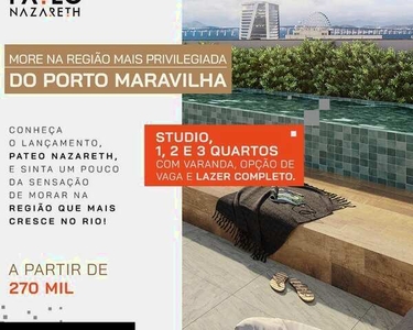 Apartamento para venda tem 44 metros quadrados com 2 quartos em Santo Cristo - Rio de Jane