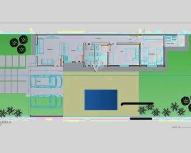 Casa à venda, 2 quartos, 1 suíte, 2 vagas, Conjunto Habitacional Terra dos Ipês - Pindamon