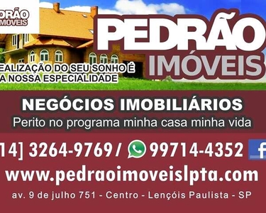 CASA RESIDENCIAL em LENÇÓIS PAULISTA - SP, VILA ANTONIETA I