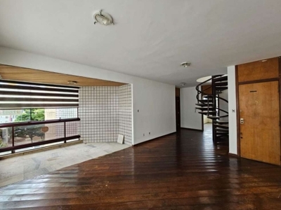 Cobertura com 3 dormitórios para alugar, 210 m² por r$ 4.365/mês - buritis - belo horizonte/mg