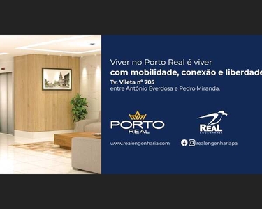 Edifício Porto Real, 2 quartos, 1 vaga, Pedreira, Belém PA