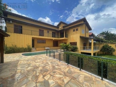 Excelente casa com 750 m² - venda ou aluguel - pousada dos bandeirantes - carapicuíba/sp