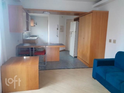Apartamento à venda em Campo Belo com 40 m², 1 quarto, 1 suíte, 1 vaga